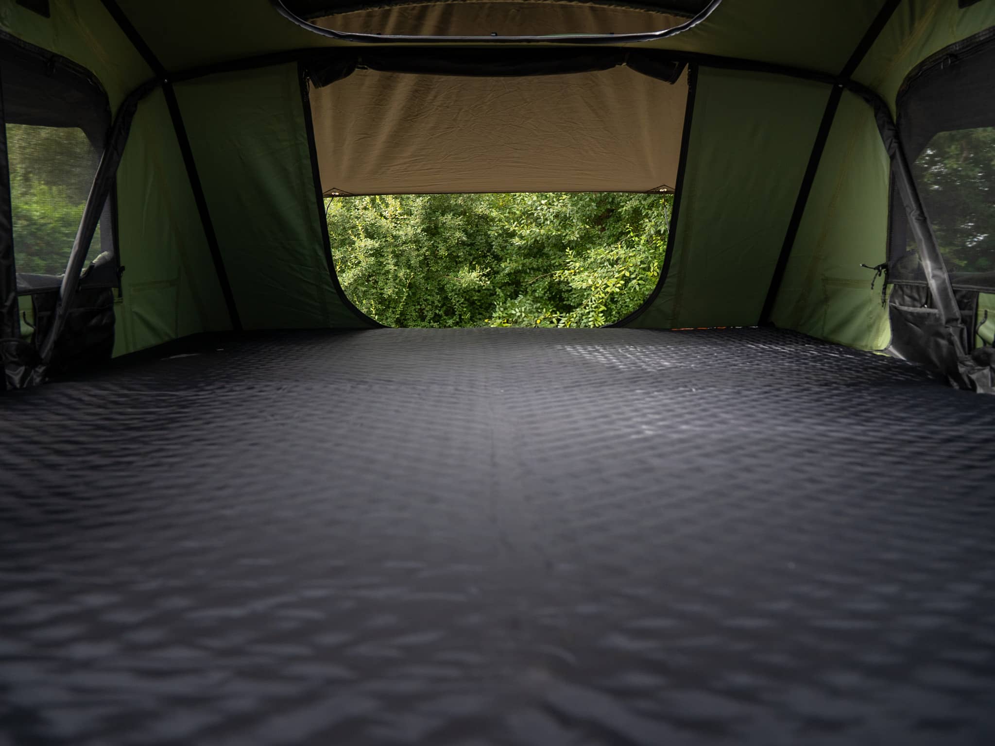 Самонадуваем матрак TentBox Lite XL (Mattress Topper)